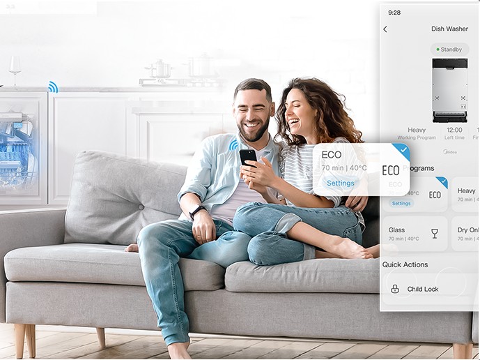 Sterowanie przez aplikację SmartHome