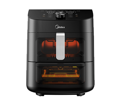 Air Fryer Midea Oil-Free 11L Dual Zone